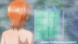 One Piece Porn – Nami in extended bath scene