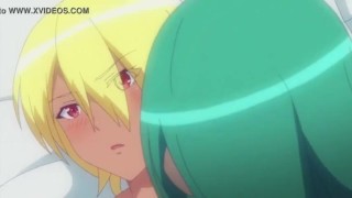 Masou Gakuen HxH Grabel 2 fingers in Aldea pussy