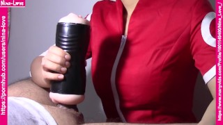 Sakura Haruno fleshlight handjob