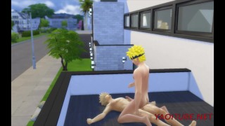 Bakugo Fucks Naruto and cums in his ass
