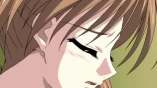 Hentai girl sucking big dick