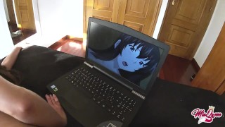 He knows he can fuck me when Im horny watching Hentai on fregntology quarantine